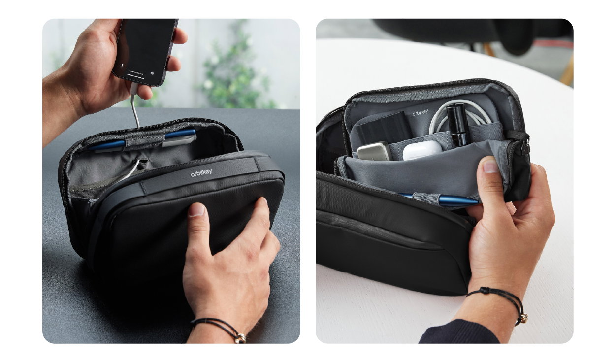 an image of a promotional ad for a travel wallet