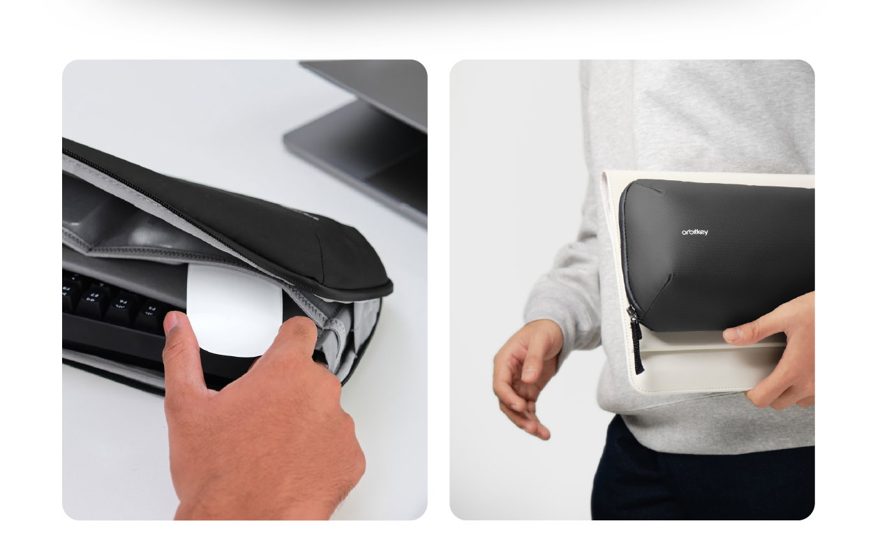 an image of a promotional ad for a travel wallet