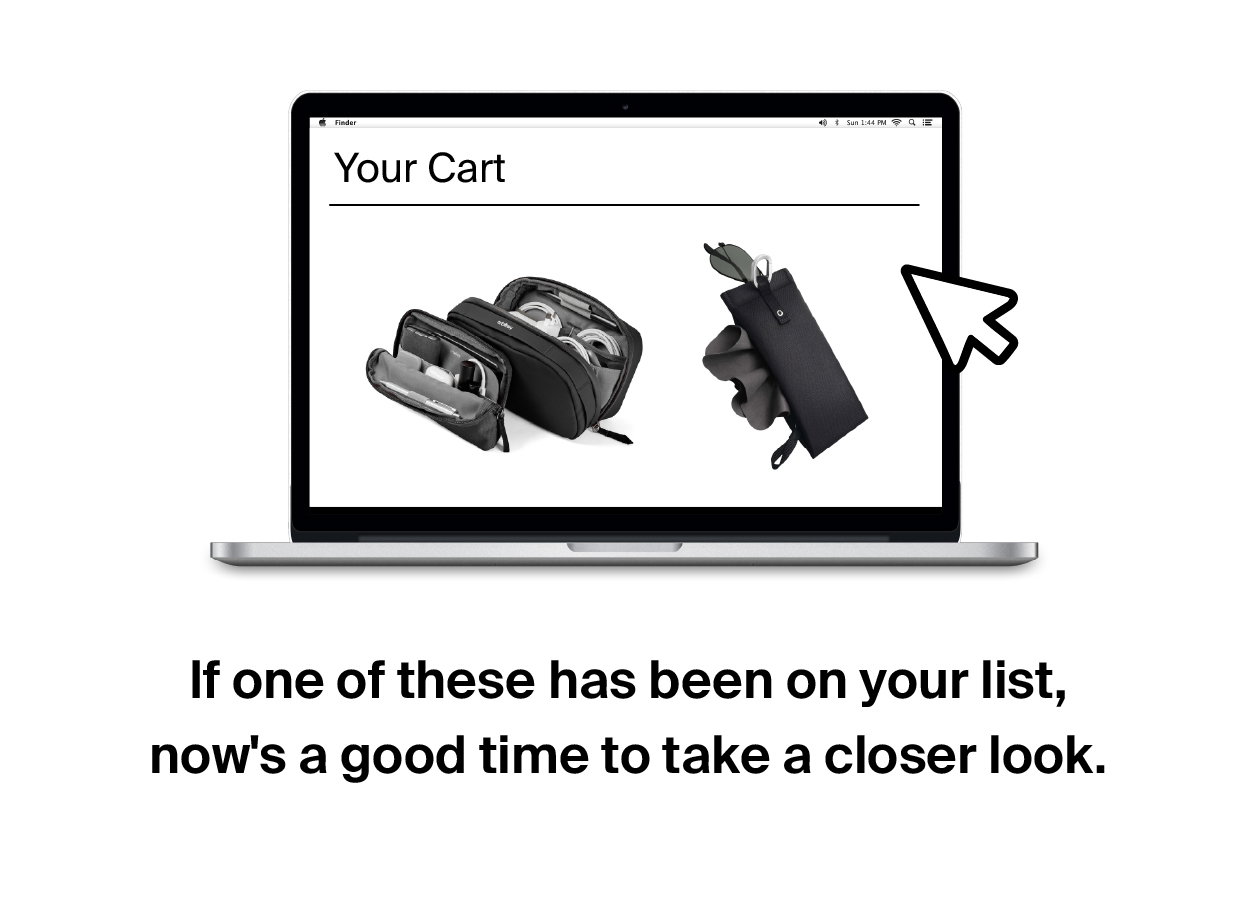 an image of a promotional ad for a travel wallet