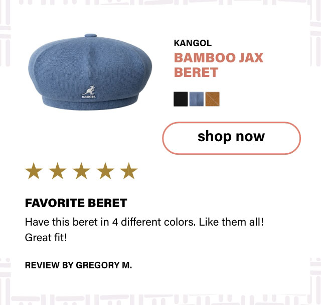 Bamboo Jax Beret by Kangol 