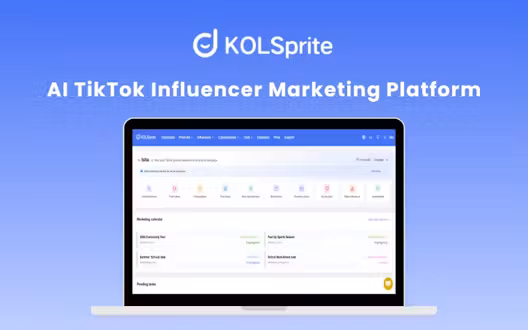 KOLSprite – Grow Your TikTok Business with AI Influencer Discovery