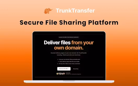 TrunkTransfer – Share Files From Your Domain