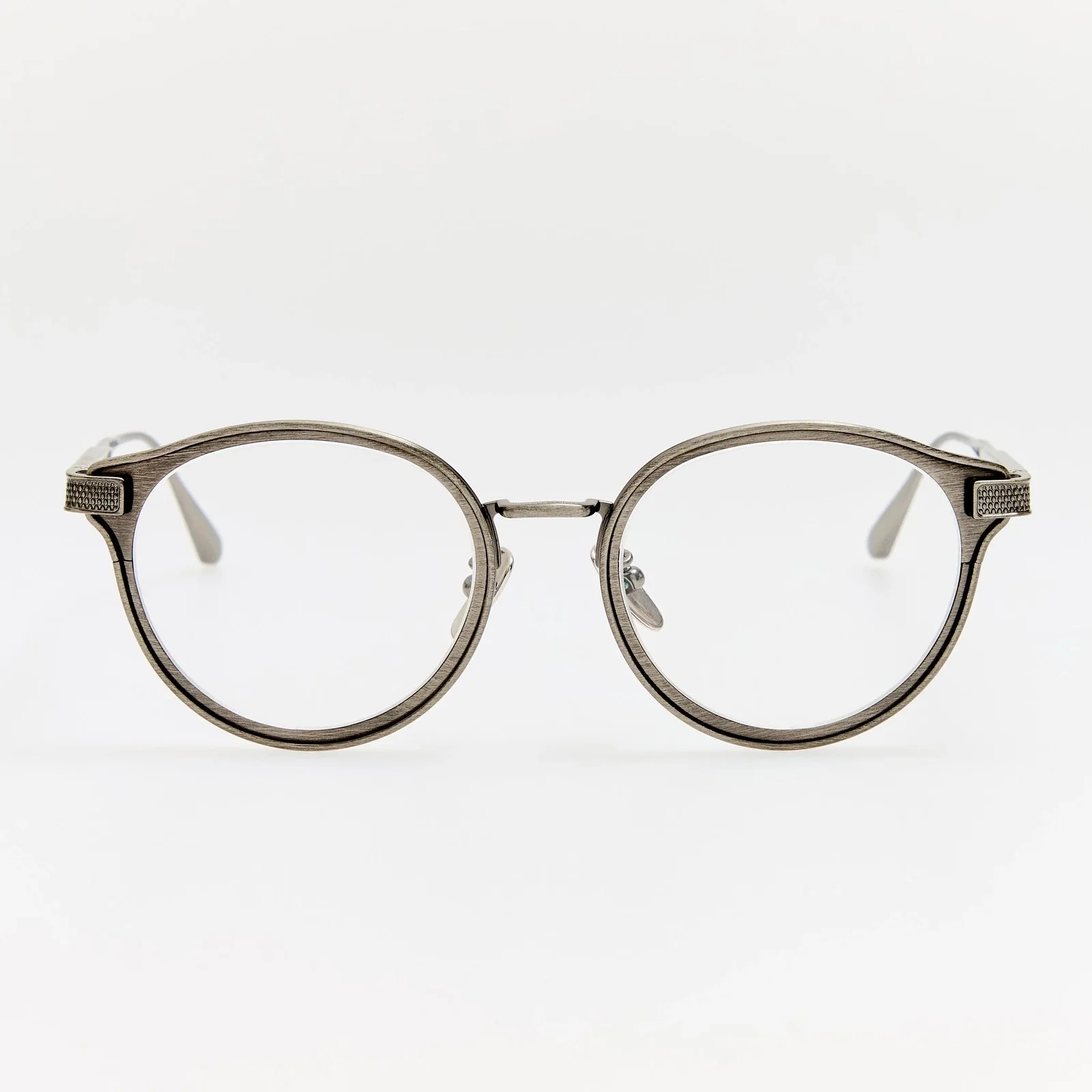 Image of Anthony Oval Optical Frame in Antique Silver