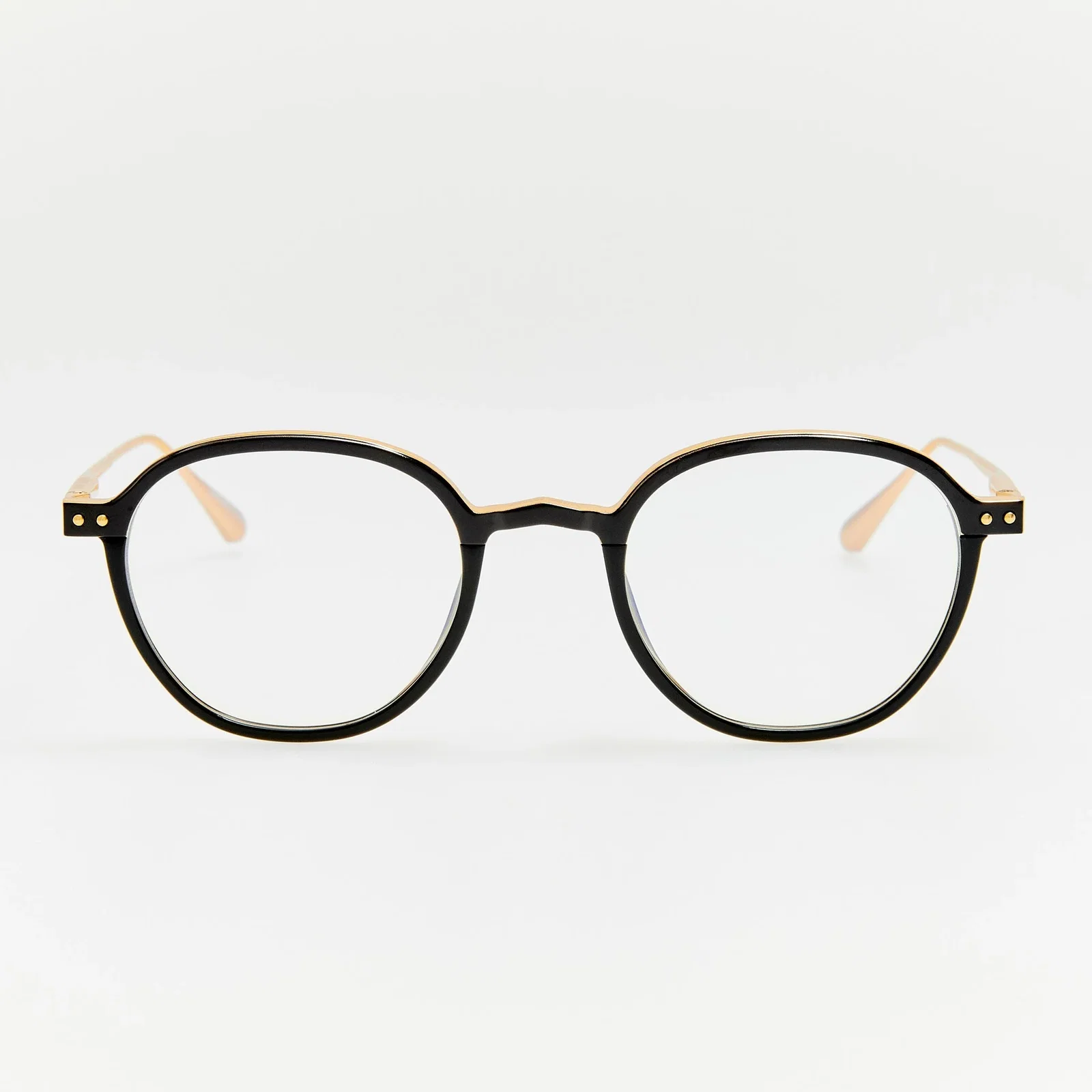 Image of Devon Optical in 22K Gold and Black