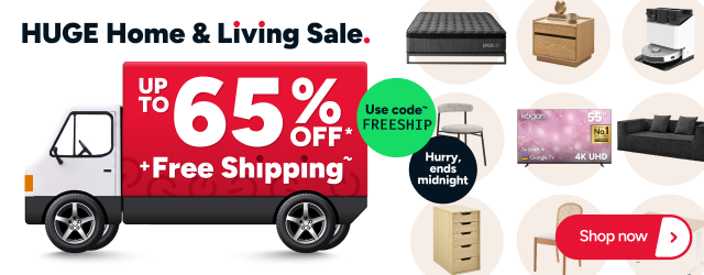 Home & Living Free Shipping Sale - Ends Midnight