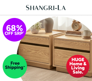 Shangri-La Set of 2 Dunlow Drawer Bedside Tables Product Image
