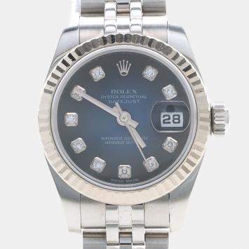 Datejust 179174 Blue Stainless