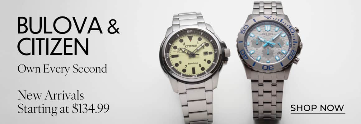 SHOP BULOVA & CITIZEN DEALS*