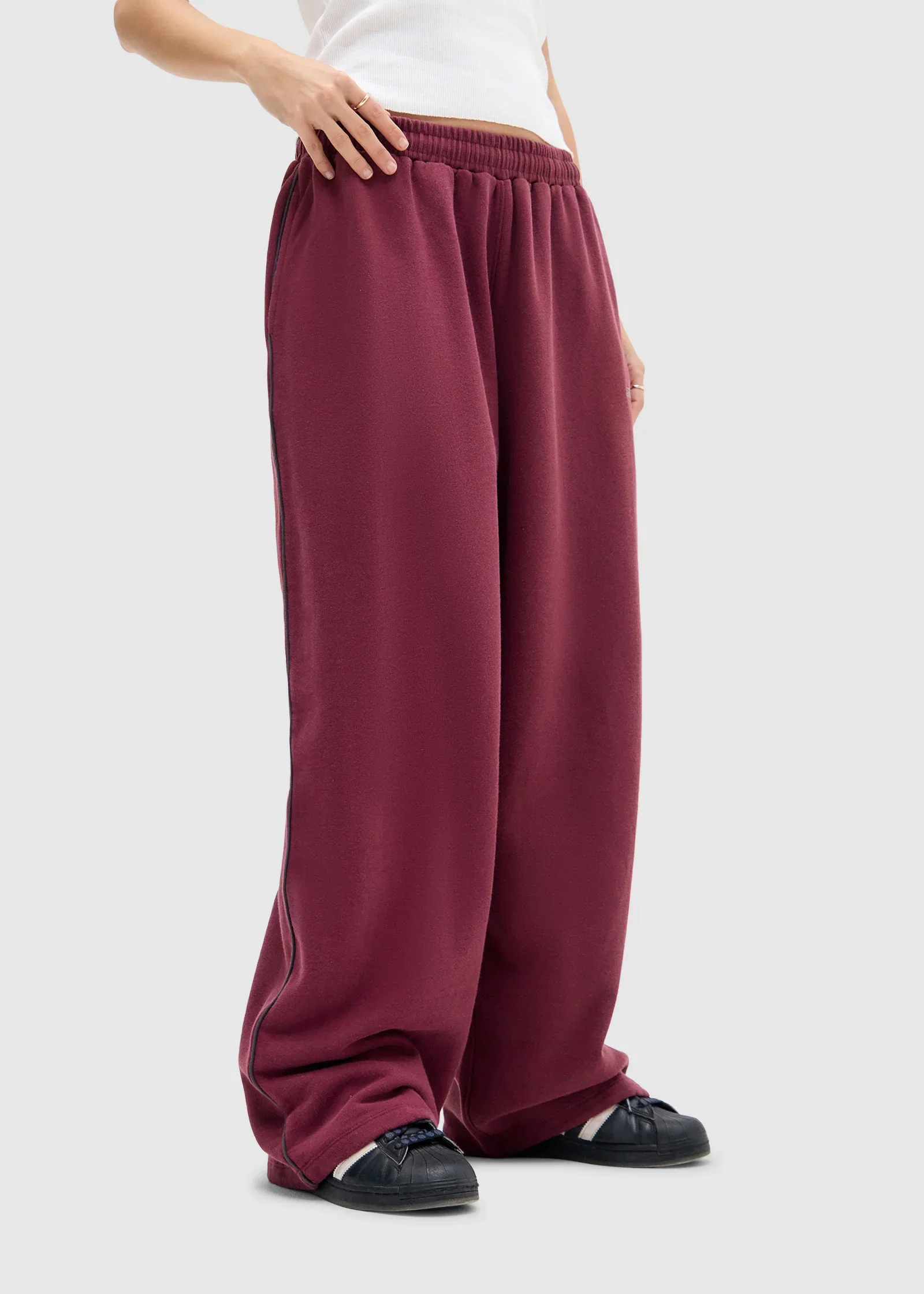 Image of Harri Wide Leg Jogger Pants