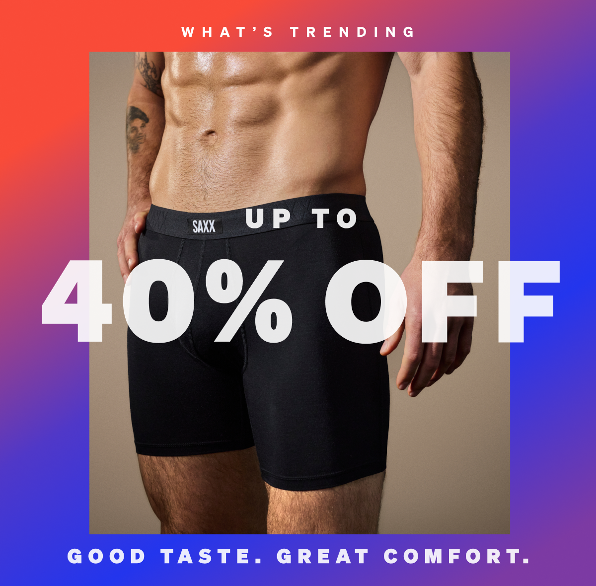 Up to 40% off. Our deepest markdowns yet