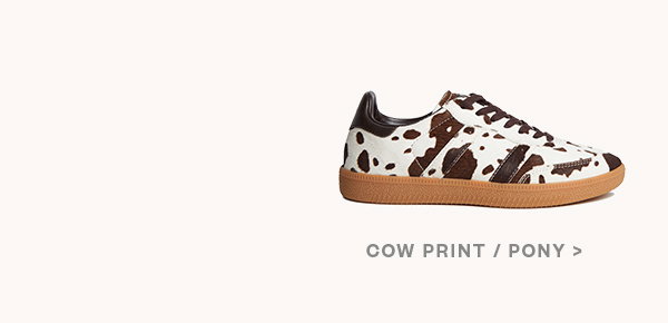 Cow Print/Bone