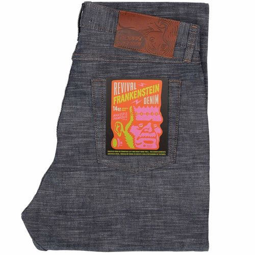 Naked and Famous Denim Weird Guy Revival Frankenstein Denim Jeans - Indigo