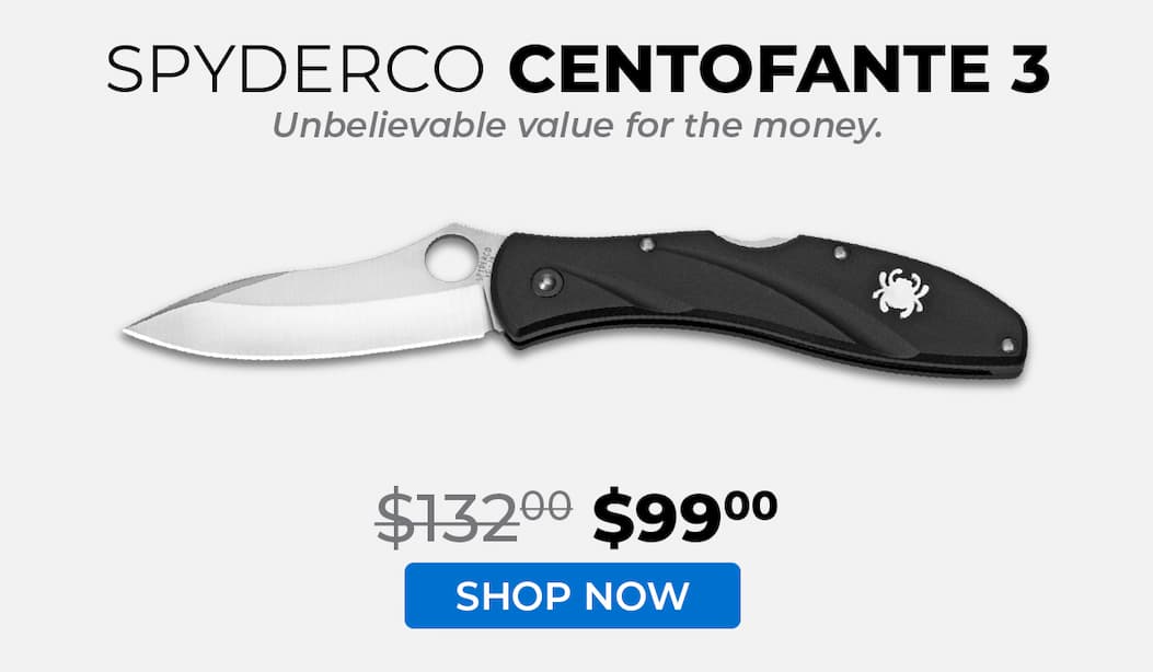 Spyderco Centofante 3