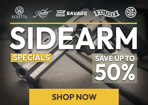 Sidearm Specials - Save up to 50%