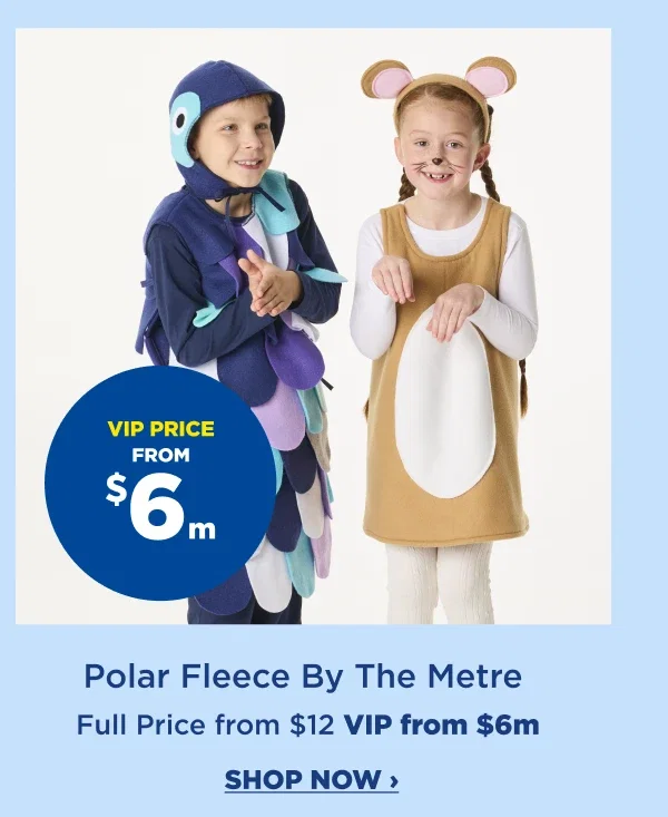VIP $6m Polar Fleece By The Metre