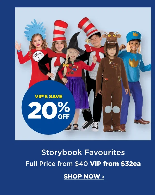 VIP 20%off Superhero Costumes
