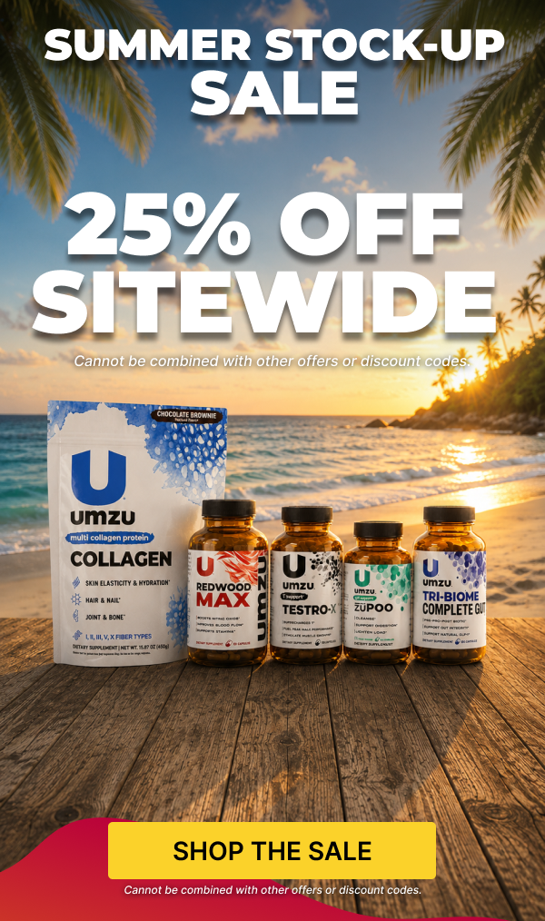Summer Stock-Up Sale- 25% Off Sitewide & Free Creatine on orders $100+