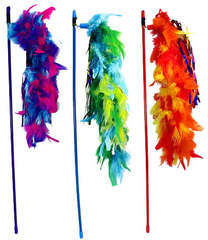 Multipet Dangler Wand Cat Toy