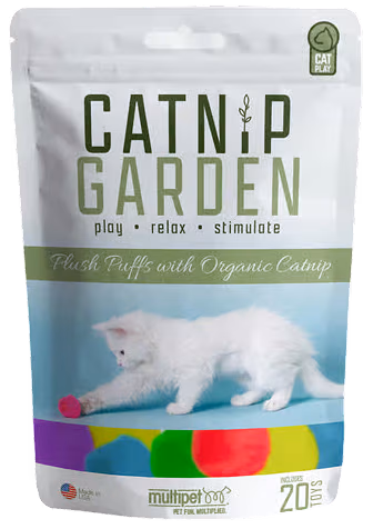 Multipet Catnip Garden Catnip Puffs