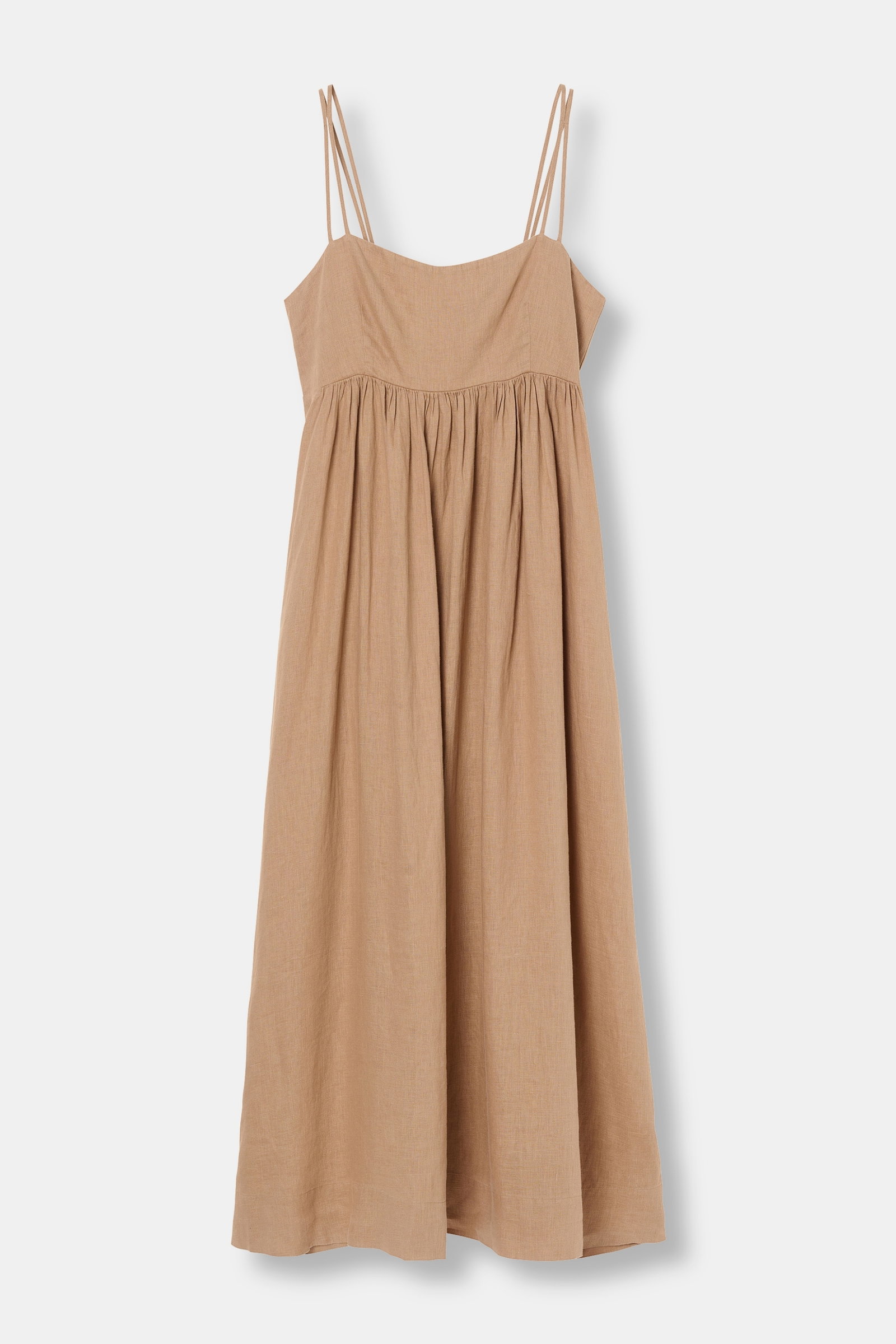 WASHED LINEN SUMMER DRESS