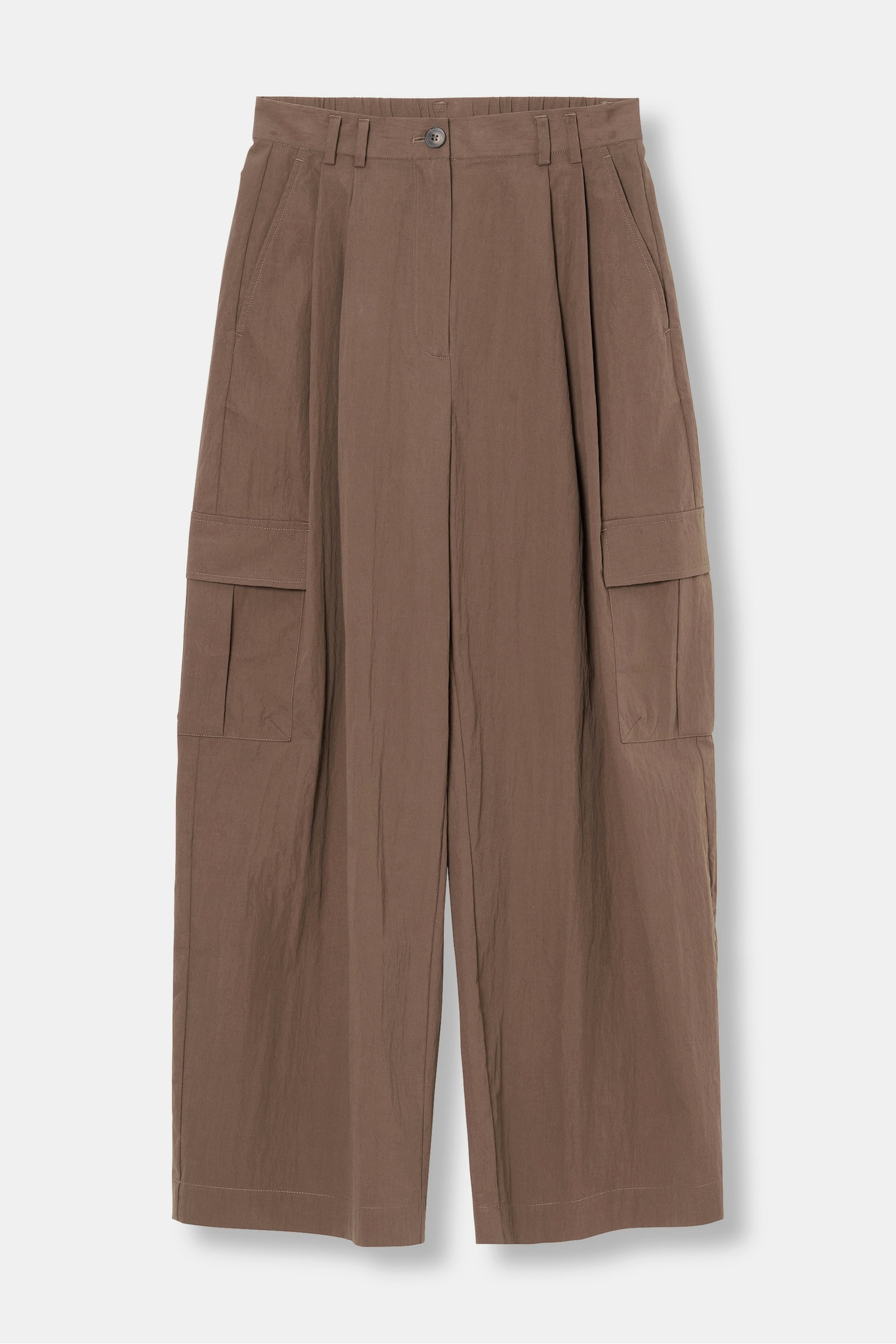 COTTON NYLON JADE CARGO PANTS