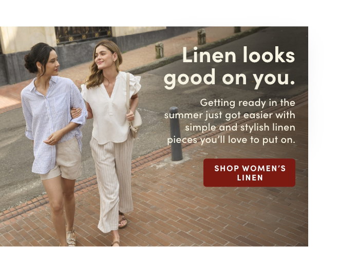 Every Side of Summer  - Elevated Wear  - Linen - Women's