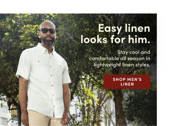 Every Side of Summer  - Elevated Wear  - Linen - Men's