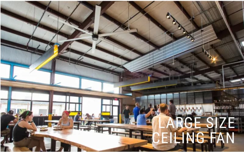 large size ceiling fan