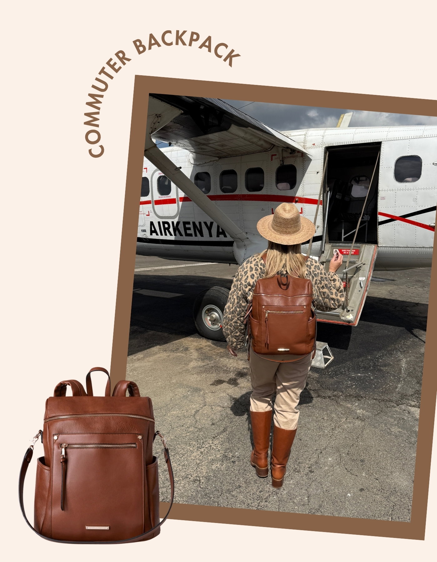 Commuter Backpack Chestnut