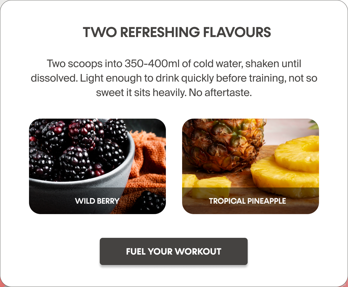 Two Refreshing Flavours