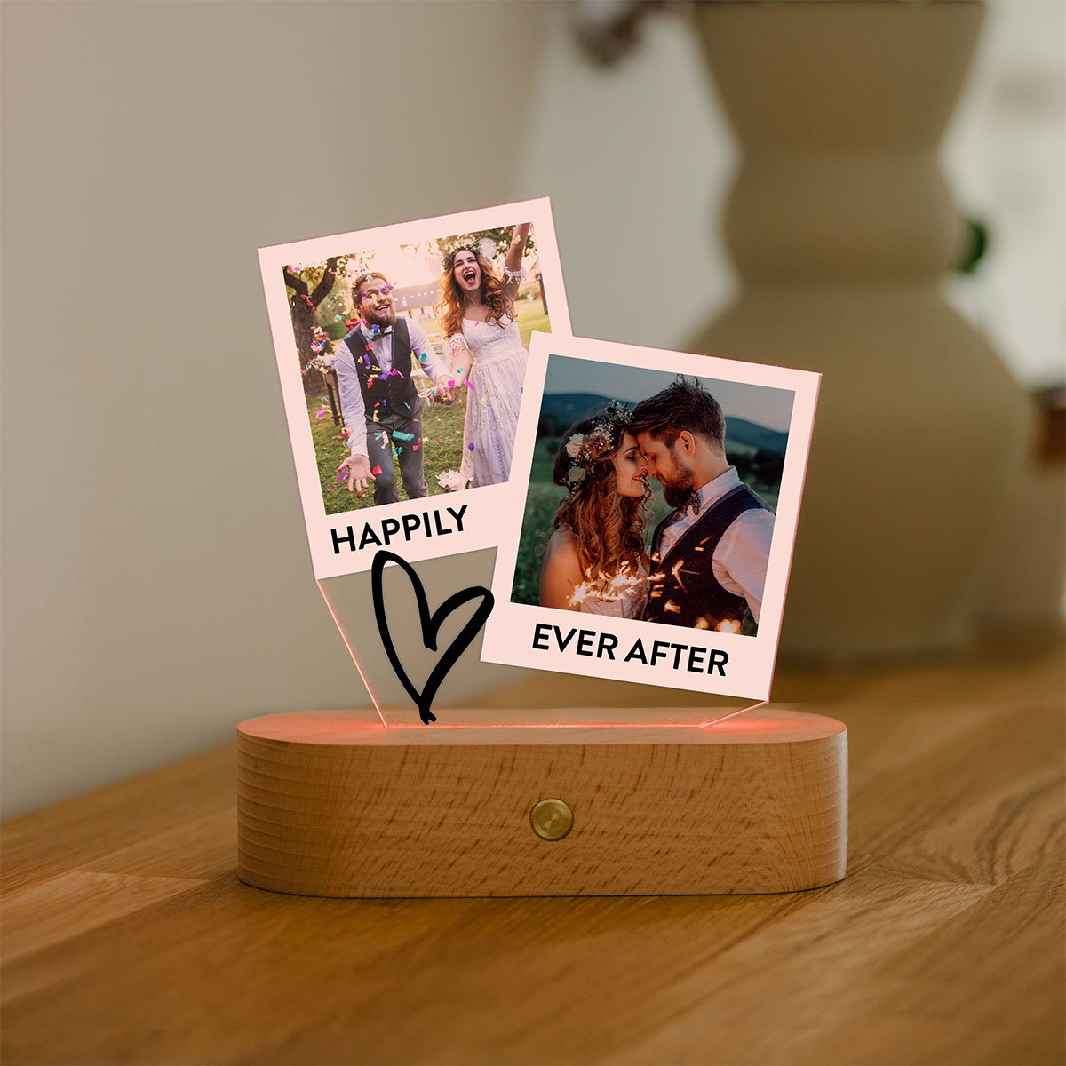 Image of Personalisierbare LED-Lampe im Polaroid-Design