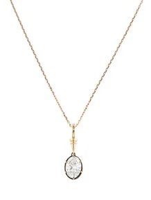 14K 3.00 Lab-Grown Diamond Pendant Necklace