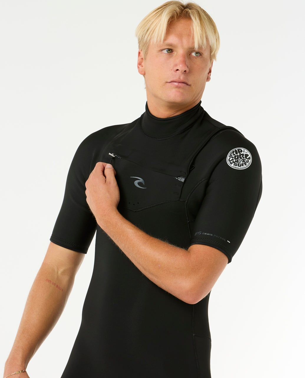 Mens Dawn Patrol 2/2 Chest Zip Springsuit