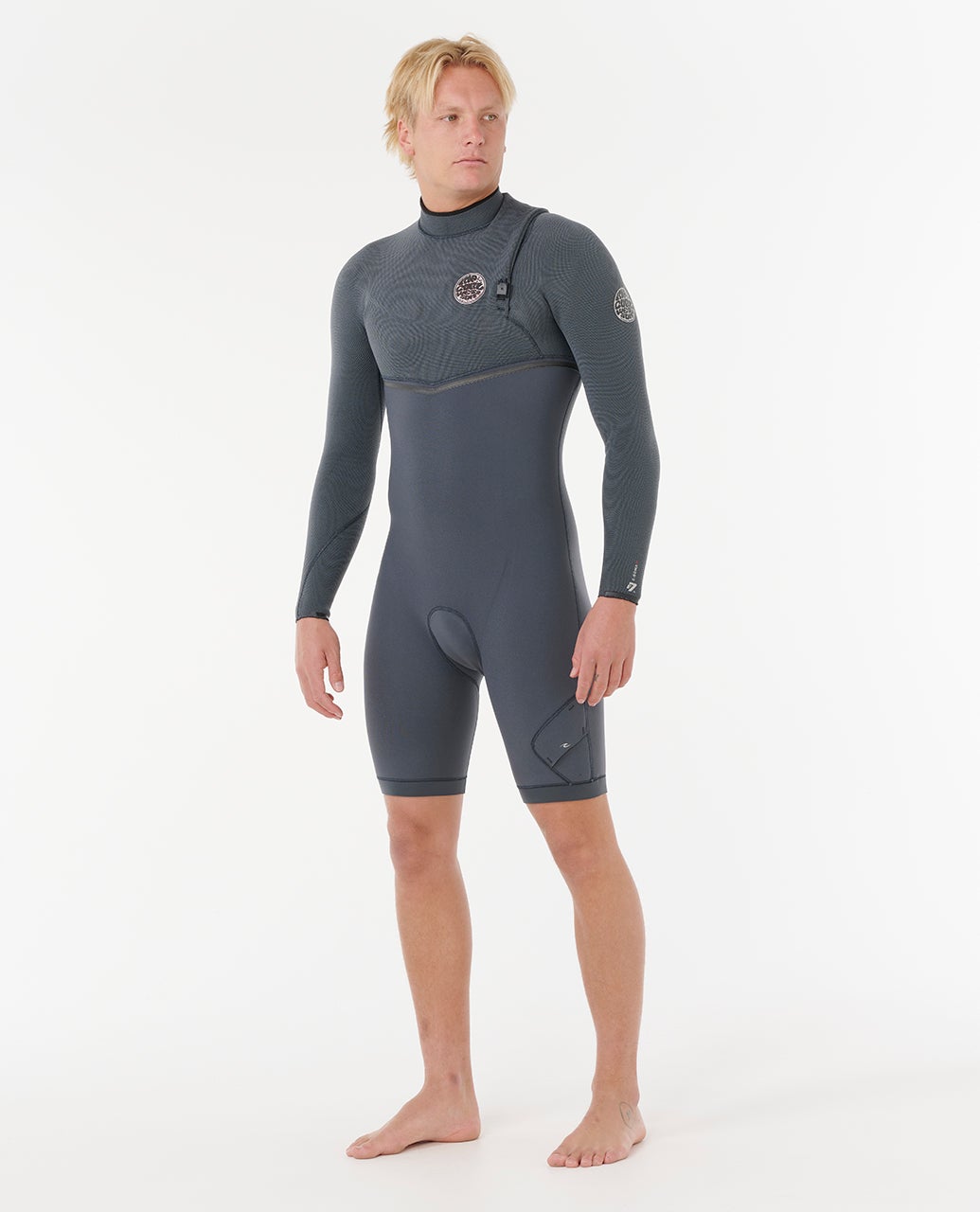 E-Bomb 2/2mm Long Sleeve Zip Free Springsuit