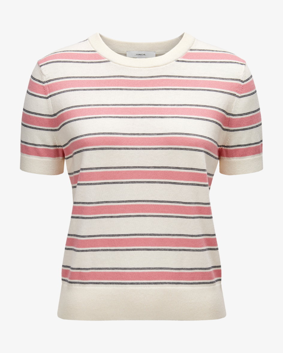 Strickshirt aus Baumwolle und Cashmere