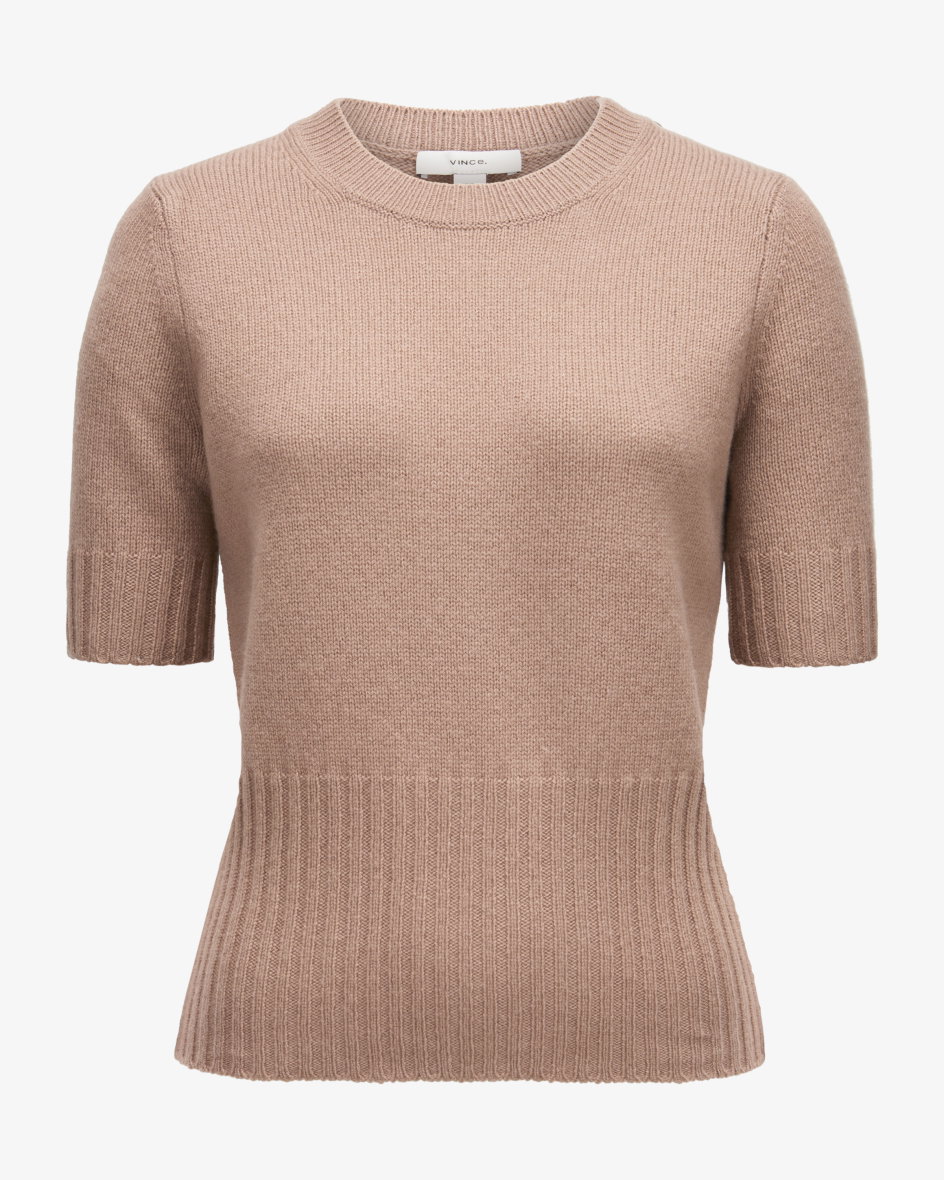 Strickshirt aus Wolle und Cashmere