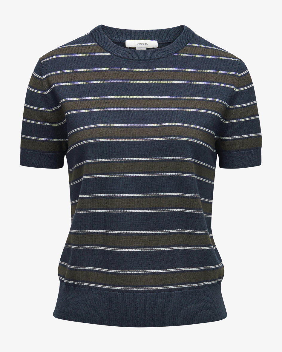 Strickshirt aus Baumwolle und Cashmere
