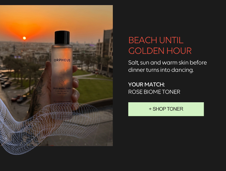 Rose biome toner
