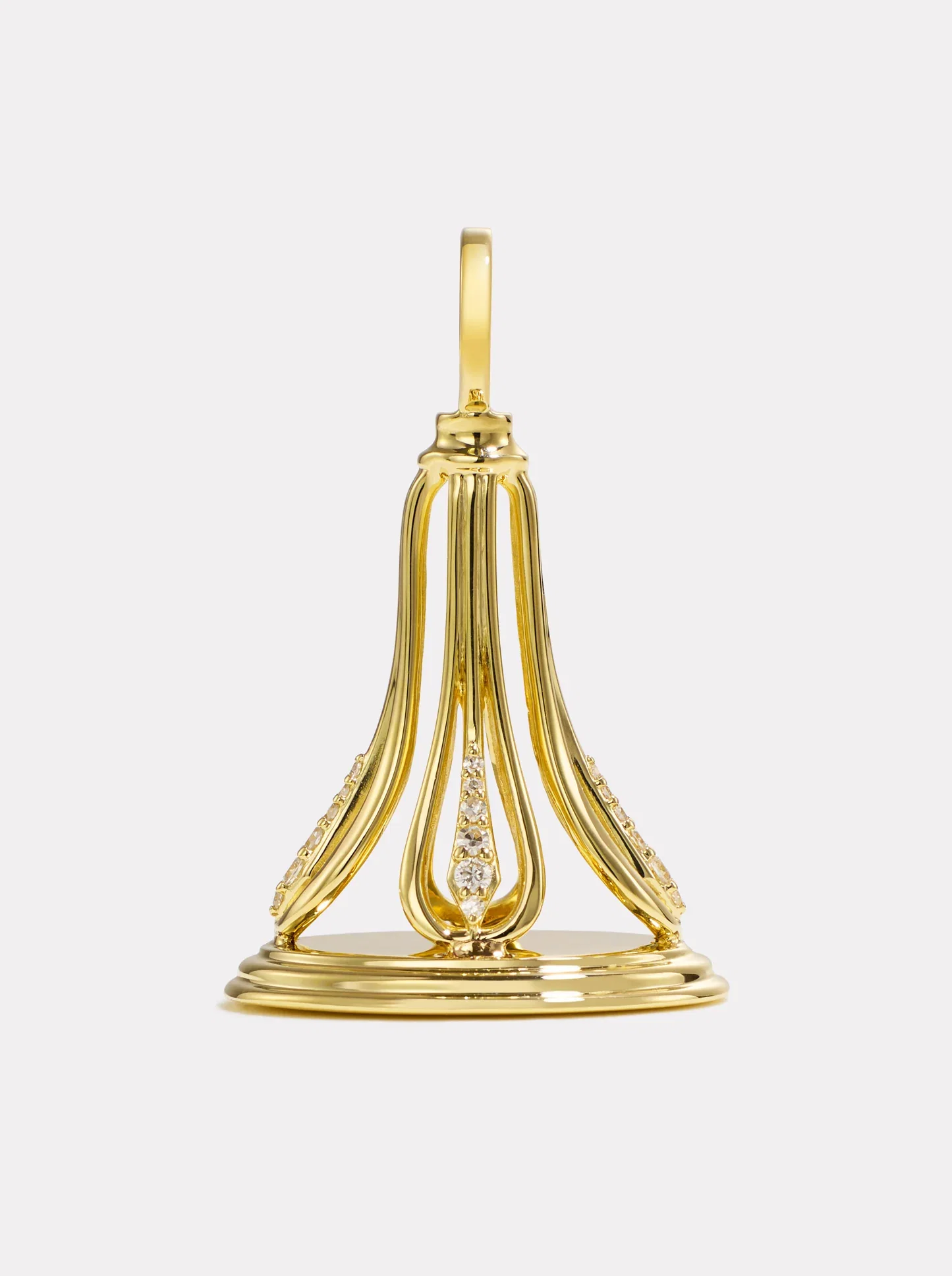 Image of Amara Bell Pendant - Diamond