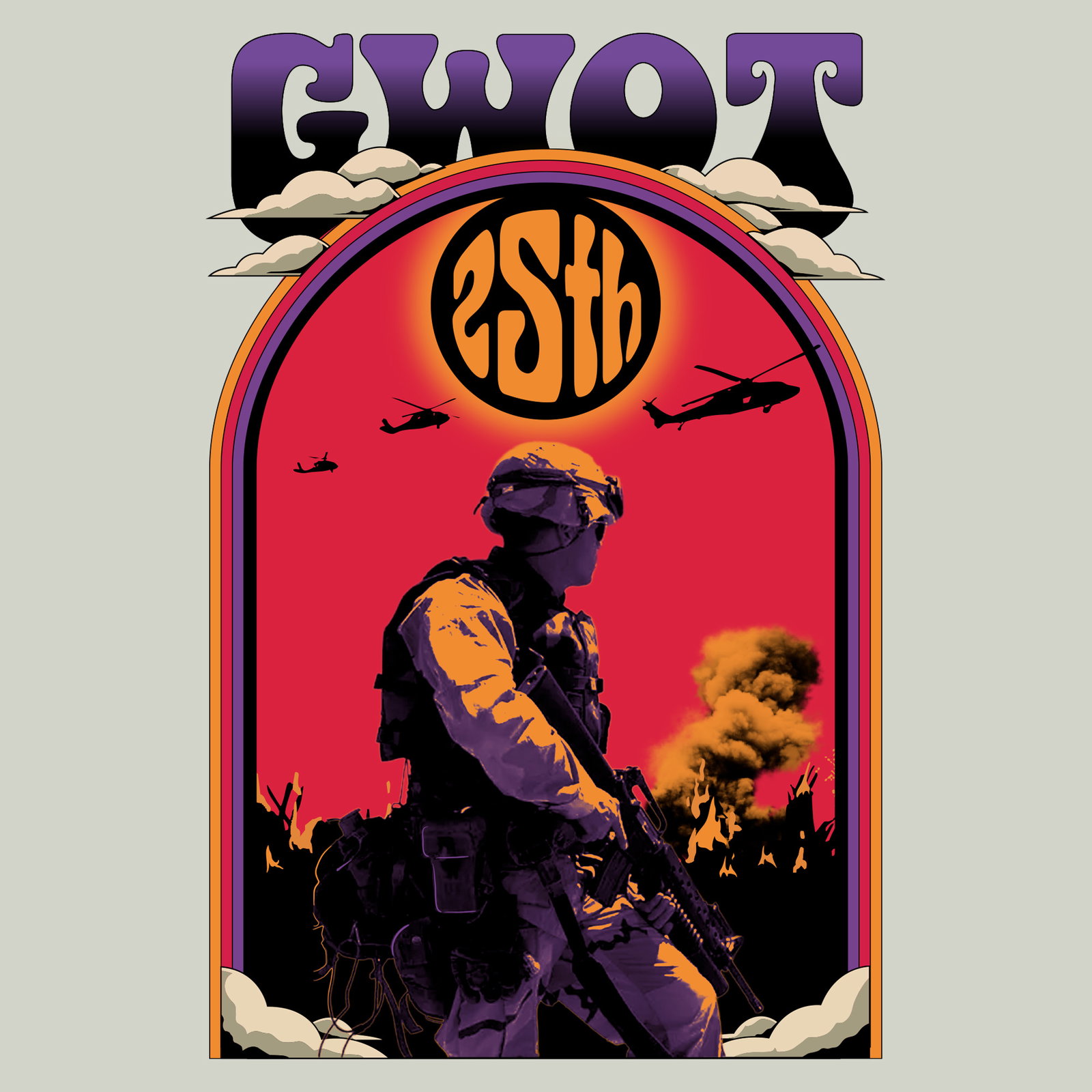 SHOP GWOT 25TH TEE