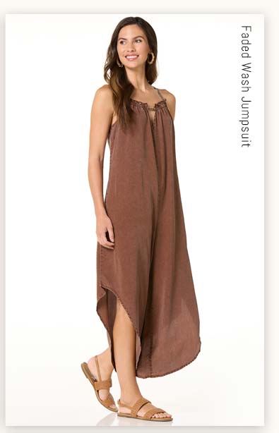 Shop Faded Wash Jumpsuit