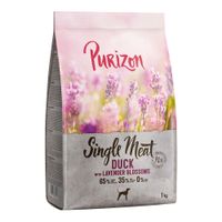 Purizon Single Meat Adult Dog – Grain-Free Duck with Lavender Blossoms