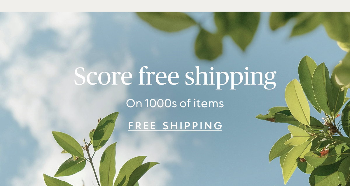 Free Shipping