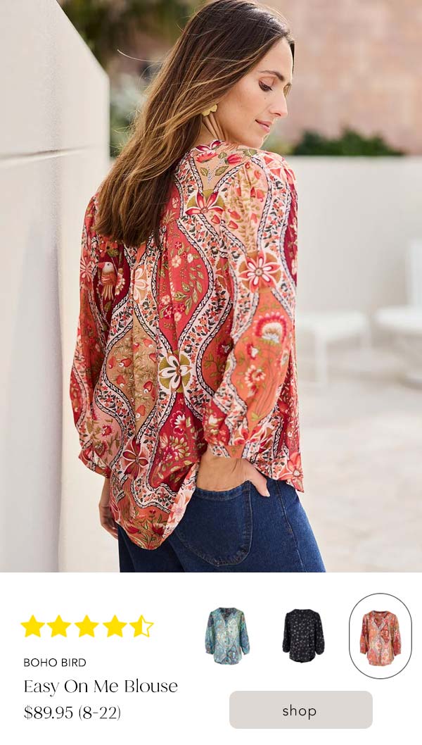 easy on me blouse rustfolk