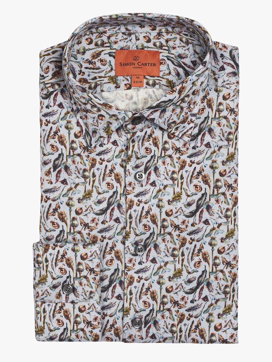 Autumn Poppy Shirt