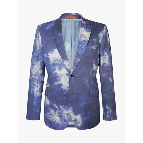 Tie Dye Blue/ White Jacket - 40