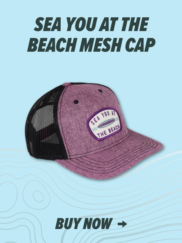 Sea You at the Beach Mesh Cap