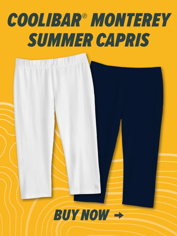 Coolibar Monterey Summer Capris