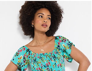 Summer Meadows Crinkle Maxi Dress - Half Price Now £30