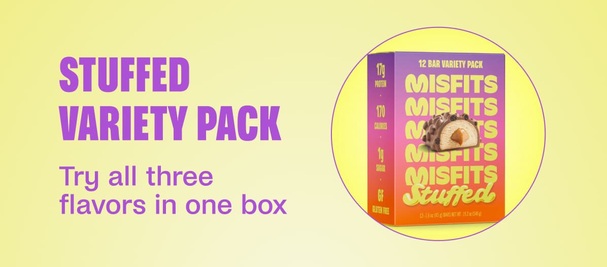 Stuffed Variety Pack Try all three flavors in one box